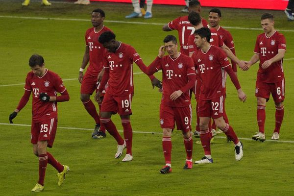 Bayern puede colocarse segundo en un palmarés dominado por Real Madrid - Fútbol - ABC Color