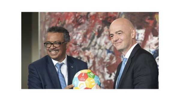 OMS y FIFA lanzan campaña para promover acceso equitativo a las vacunas