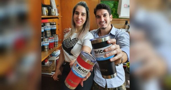 La Nación / Emprendedores paraguayos lanzaron vaso térmico a precio módico