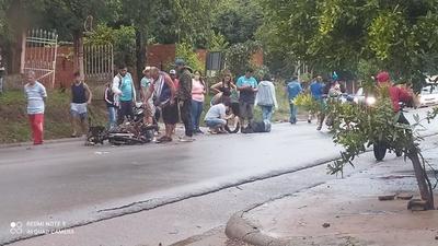 Reportan accidente de tránsito en Coronel Oviedo – Prensa 5