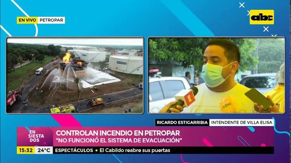 Controlan incendio en Petropar: Pobladores de la zona retornan a sus hogares - ABC Noticias - ABC Color