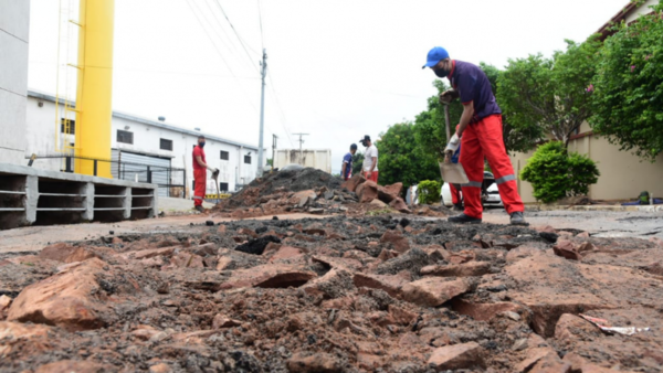 Desagüe pluvial en Molas López arrancará en junio
