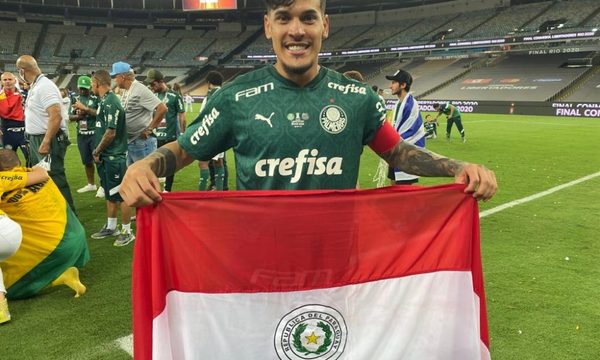 Gustavo Gómez en el equipo ideal de la Copa Libertadores 2020
