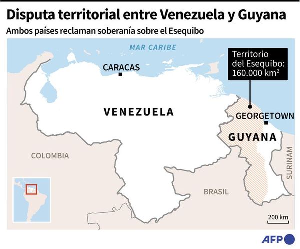 El Esequibo, ¿Venezuela o Guyana? Claves de la disputa - Mundo - ABC Color