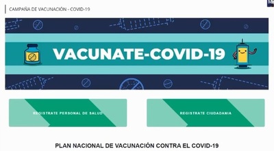 Lanzan plan de vacunación contra Covid-19