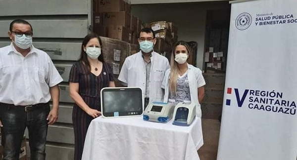 V Región Sanitaria distribuyó equipos biomédicos a hospitales - Noticiero Paraguay