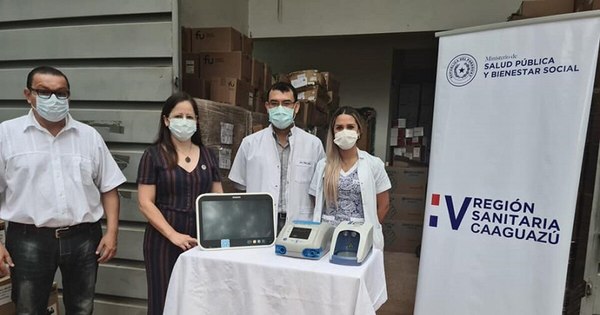 La Nación / Cinco hospitales del departamento de Caaguazú recibieron equipos biomédicos