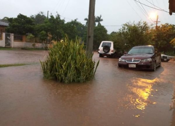 Tormenta causa estragos en Caacupé - Nacionales - ABC Color