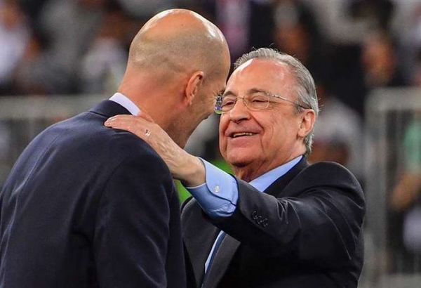 El presidente del Real Madrid Florentino Pérez da positivo a Covid-19