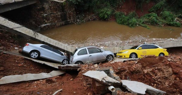 La Nación / Lambaré: muro caído tiene una sobrefacturación de G. 500 millones