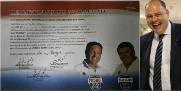 Senador Abel González quiere utilizar como garrote a Fiscalía en contra de estafados en Pedro Juan Caballero