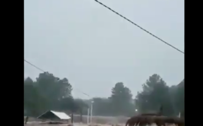 HOY / Balneario en Piribebuy queda anegado por las desbordadas aguas