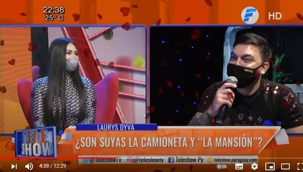 Le pidieron matrimonio en vivo a Laurys Diva - Teleshow