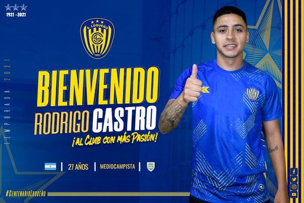 Luqueño presenta a Castro - Sportivo Luqueño - ABC Color