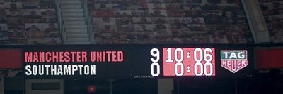 Manchester United y una paliza histórica al Southampton