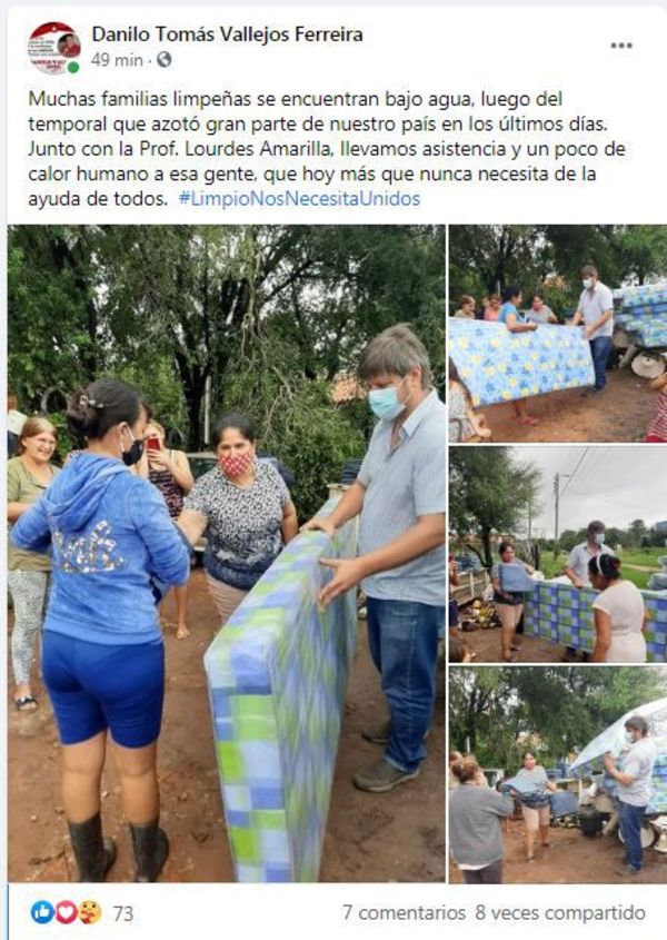 Denuncian proselitismo con colchones de la SEN - Nacionales - ABC Color