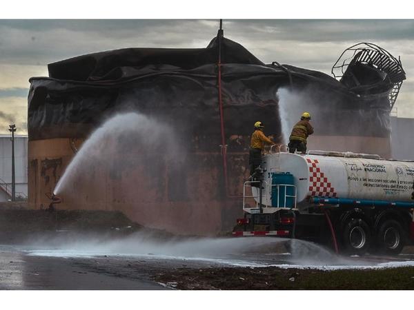 Petropar espera que seguro cubra daños del incendio