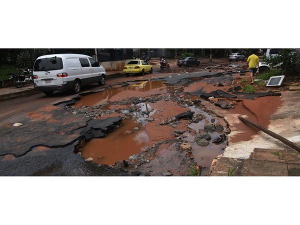 Ciudades quedaron como campos bombardeados tras las lluvias