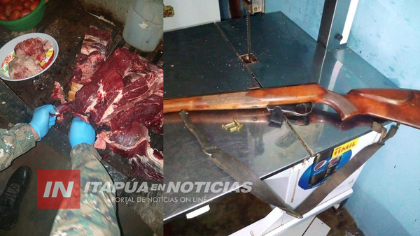 ALLANAN CARNICERÍA EN BÚSQUEDA DE ABIGEOS EN SANTO DOMINGO