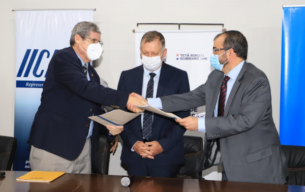 Instituciones acuerdan trabajar para fortalecer la agricultura familiar paraguaya | .::Agencia IP::.