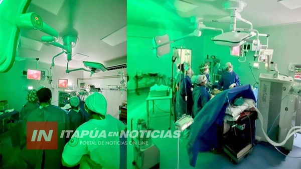 CELEBRAN PRIMERA CIRUGÍA POR VIDEOLAPAROSCOPIA EN AYOLAS