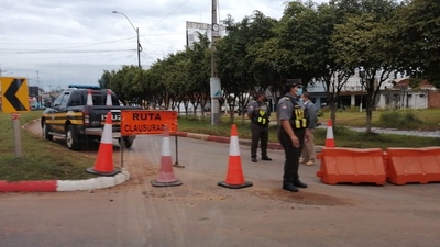HISTÓRICO: RUTA PY02 CLAUSURADA DESDE LA ROTONDA