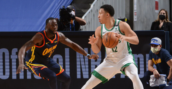 Celtic Boston supera a Golden State Warriors en ajustado partido