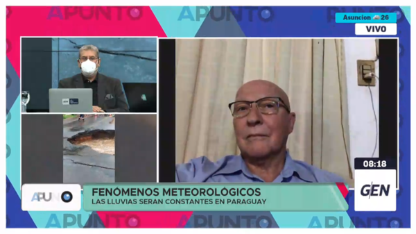 HOY / Fenómenos meteorológicos, las lluvias serán constantes en Paraguay