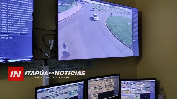 CÁMARAS DE MONITOREO DEL TRÁNSITO ENCARNACIÓN NO GRABAN.