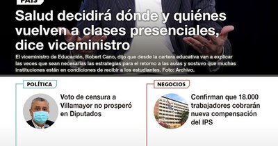 La Nación / LN PM: Las noticias más relevantes de la siesta del 3 de febrero