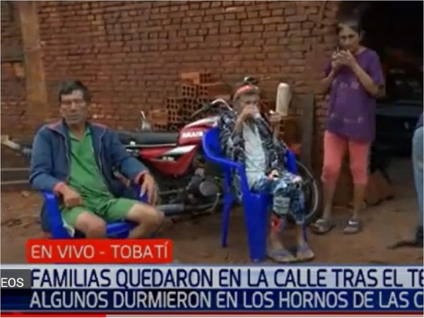 Familias durmieron en hornos de olería tras inundaciones en Tobatí