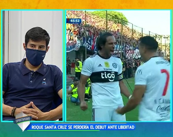 ¿Quién reemplaza a Roque en el ataque de Olimpia?