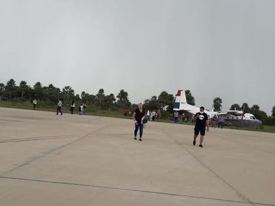Destreza de pilotos logra evitar accidente de avión militar en Fuerte Olimpo - Nacionales - ABC Color