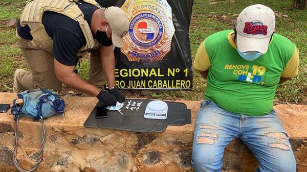 Detienen a microtraficante en Pedro Juan Caballero - Nacionales - ABC Color