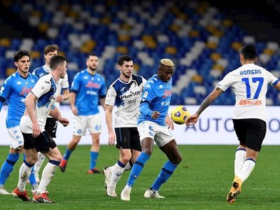 Napoli y Atalanta dejan todo para la vuelta