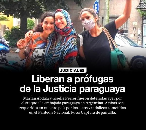 Liberan a prófugas de la Justicia paraguaya