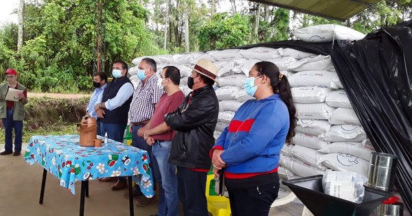 La Nación / Productores de Misiones recibieron insumos del MAG