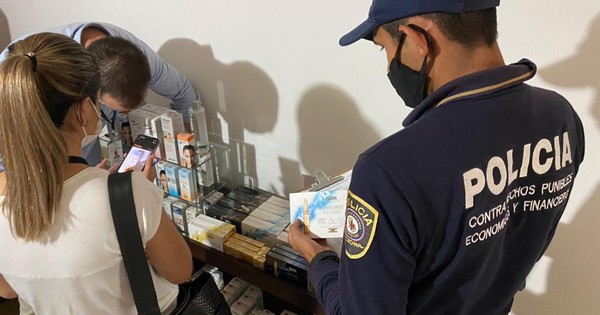 La Nación / Incautan productos dermatológicos presumiblemente introducidos al país sin habilitación
