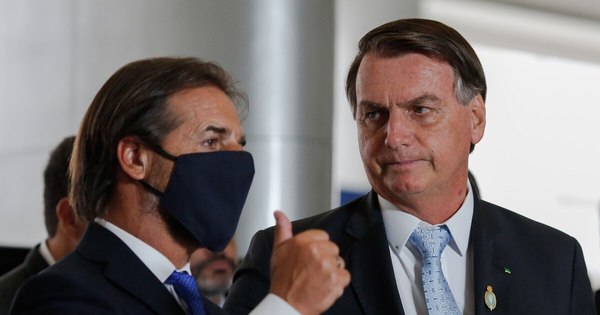 La Nación / Lacalle Pou, de visita en Brasil