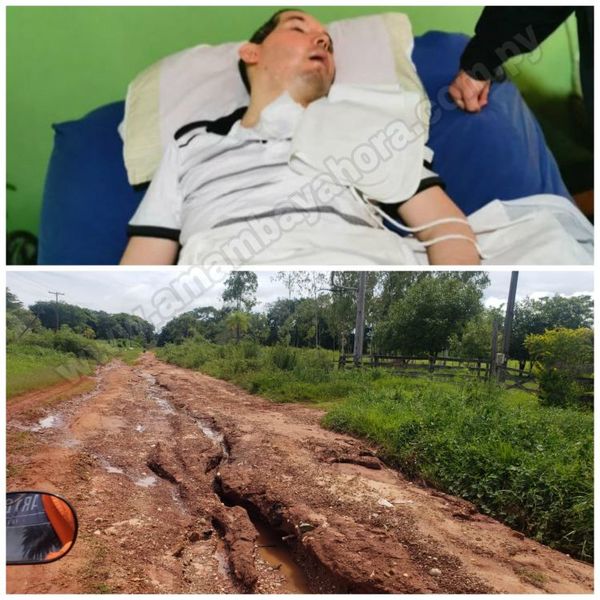Policía herido por el EPP no puede recibir atención médica por falta de caminos en buen estado