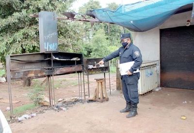 Vendedor de asadito baleó a cliente ka´u que toqueteó a su doña