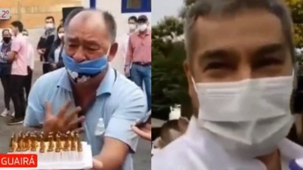 Hombre clama medicamento a Abdo Benítez en acto oficial | Noticias Paraguay