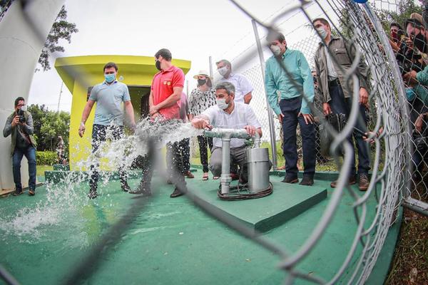 Comunidades de Guairá se benefician con nuevos sistemas de agua potable | .::Agencia IP::.