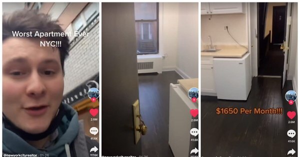 La Nación / “El peor apartamento” de Nueva York desconcierta a los usuarios de TikTok