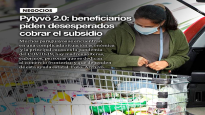 Pytyvõ 2.0: beneficiarios piden desesperados cobrar el subsidio