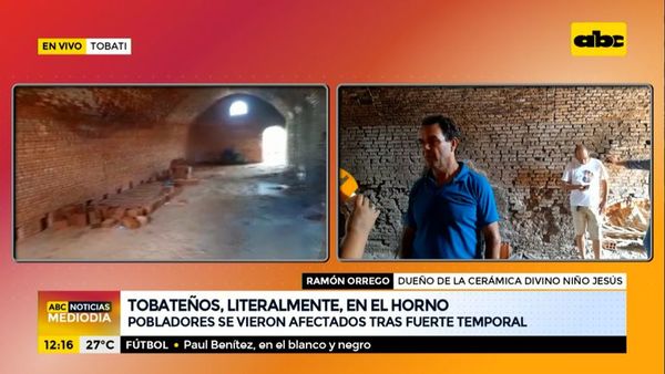 Tobateños, literalmente, en el horno - ABC Noticias - ABC Color