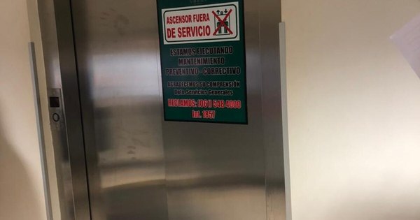 La Nación / Ascensor del Hospital Tesai cayó sobre un hombre y lo mató