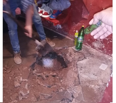 Dictaminan que cavidad detectada ayer en Tacumbú no era túnel para fuga - ADN Digital