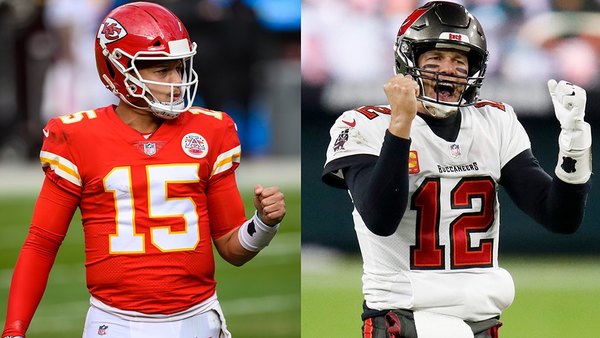 Tom Brady reclama su trono del Super Bowl ante el heredero Mahomes