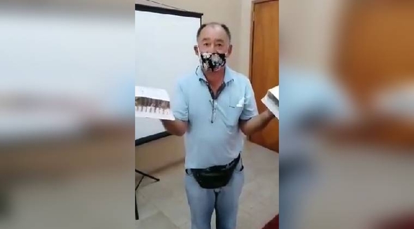 HOY / Hombre que recibió "donación" de medicamentos admite: “Me pidieron que le agradezca al presidente”
